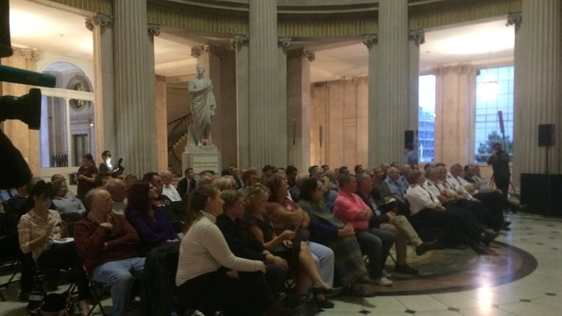 The forum was held at Dublin's City Hall