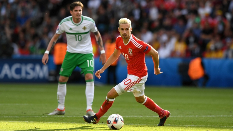 Aaron Ramsey is recovering from a hamstring injury