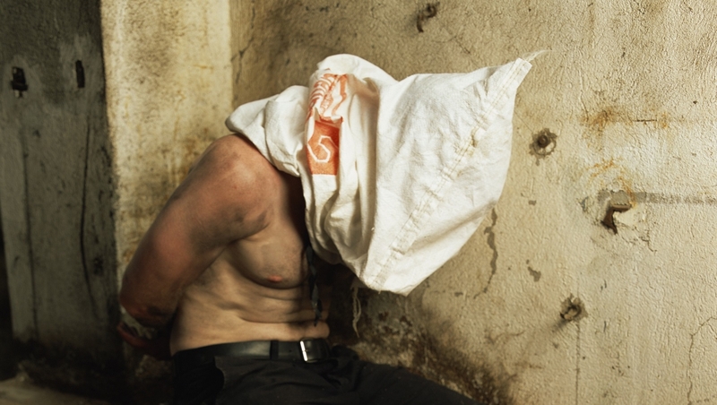 A detail from Andres Serrano's 'Torture' series of photographs.