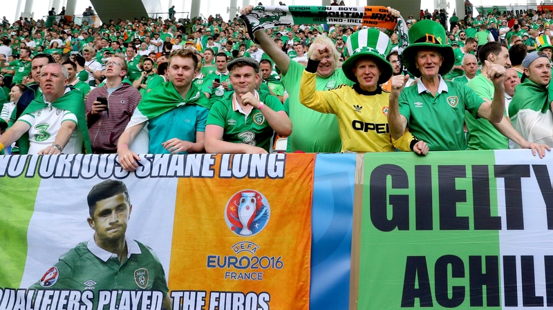 The Republic of Ireland fans earned widespread praise for their behaviour in France