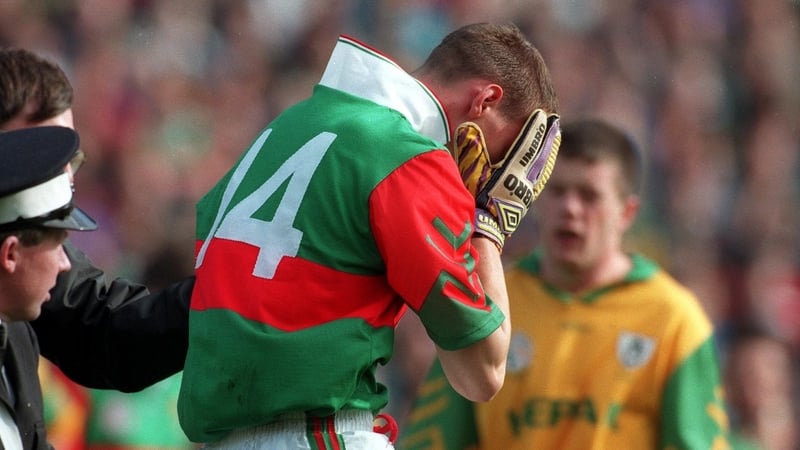 It was a case of so near and yet so far for John Casey and Mayo in the 1996 final