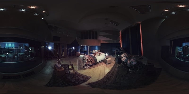 The Abbey Road studios will be converted into a bedroom for one night only