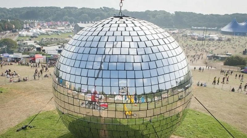 Shiny Disco Ball - Metropolis is set to shine extra bright in 2016 with the world's largest mirror ball
