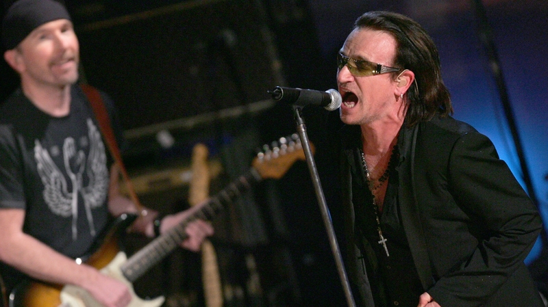 Can Bono see out of these glasses?