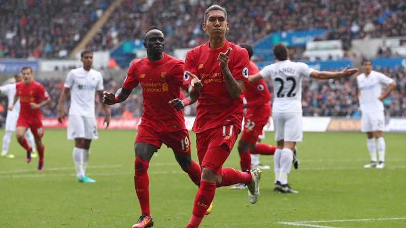 Roberto Firmino equalised for Liverpool