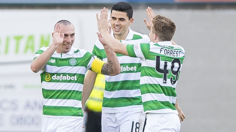 Scott Brown got the Celtic winner just after half time