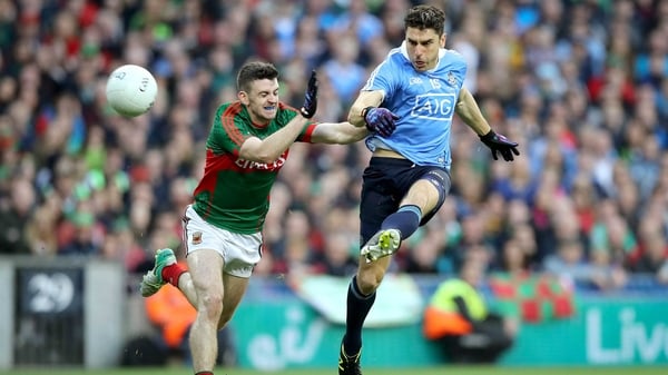 Bernard Brogan kicked a point off the bench in the decider