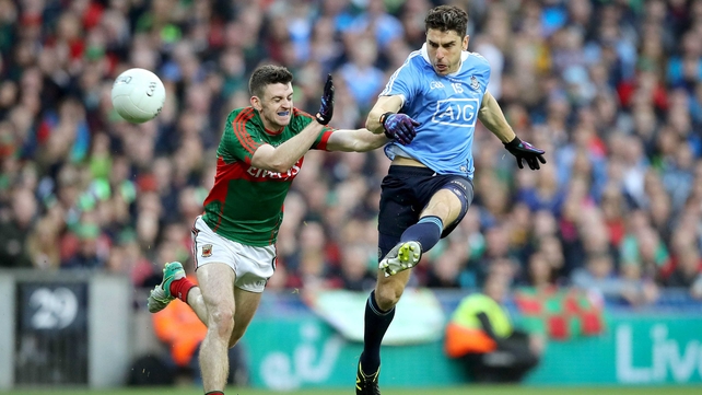 Bernard Brogan came on and added to Dublin's tally