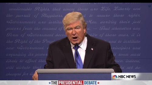 Alec Baldwin as Trump