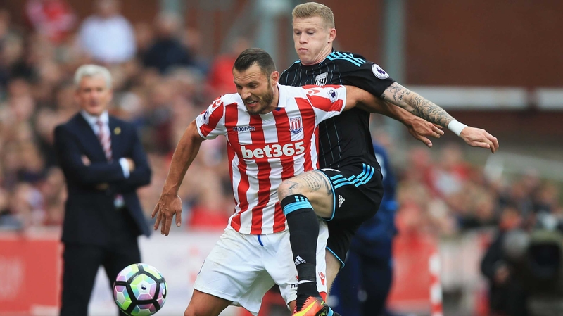 James McClean was booed relentlessly by the Sunderland fans