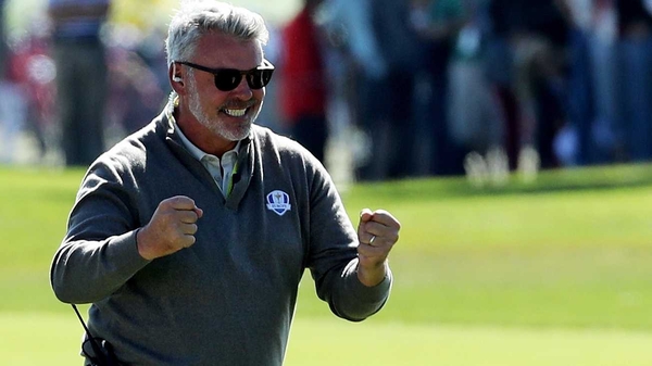 Darren Clarke: 'There's 12 points to play for. We are currently three points behind.'