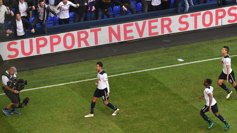 Dele Alli scored Spurs' second