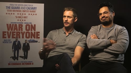 Alexander Skarsgard and Michael Pena