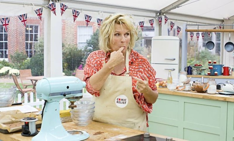 Dough Not Me. Saunders has rubbished rumours that herself and Dawn are to take over as hosts