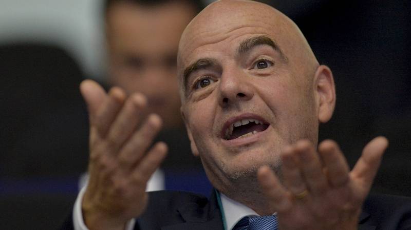 Gianni Infantino: 'They are ideas which we put forward to see which one is the best'