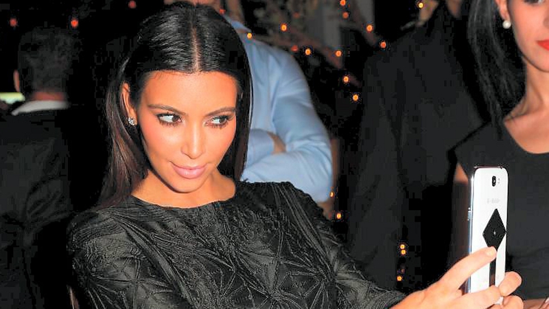 Something about Kim: Don't judge a selfie by its filter!