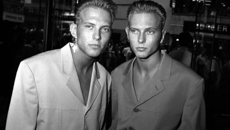 Bros at the height of their fame in the late 80s