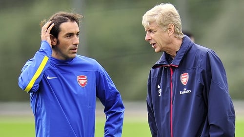 Robert Pires on Arsene Wenger: 'I understand the fans in England, they need a manager like Arsene Wenger, he is a great person and a great manager.'