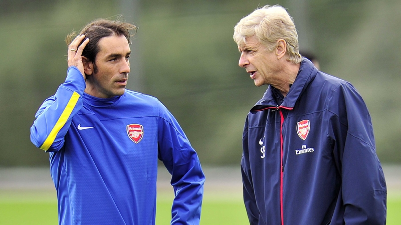Robert Pires on Arsene Wenger: 'I understand the fans in England, they need a manager like Arsene Wenger, he is a great person and a great manager.'
