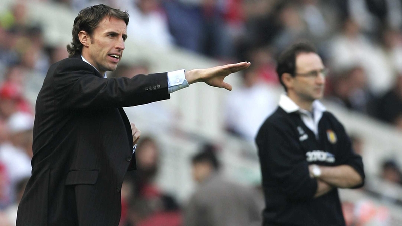 Martin O'Neill (R) believes Gareth Southgate must seize his big chance with England