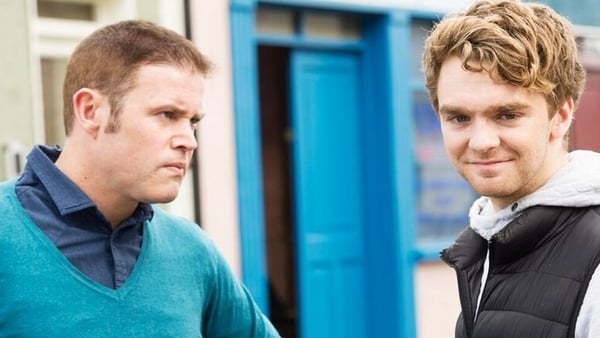 David foresees trouble with new kid on the block, Pól (played by Dublin actor Fionn Foley.)