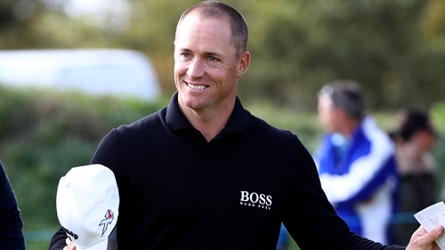 Alexander equalled the course record at Carnoustie
