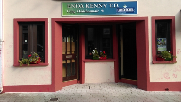 The Taoiseach was not in the building at the time