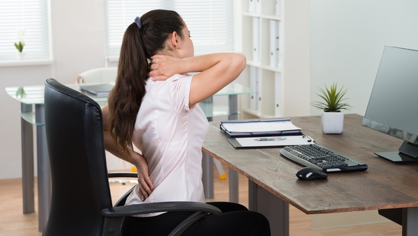 Yoga instructor Orla Crosse is giving us some moves to do at our desks - without anyone, or everyone, knowing!