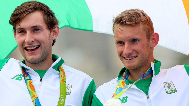 Paul, left, beat brother Gary into first place at the Irish Open