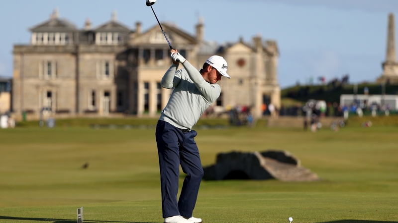 Graeme McDowell is nine shots behind leader Tyrell Hatton