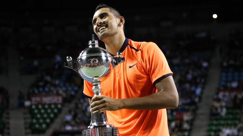 Nick Kyrgios only lost one set, in the final, throughout the tournament