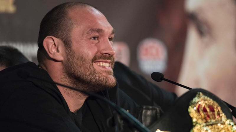 Tyson Fury is aiming to make a comeback this year
