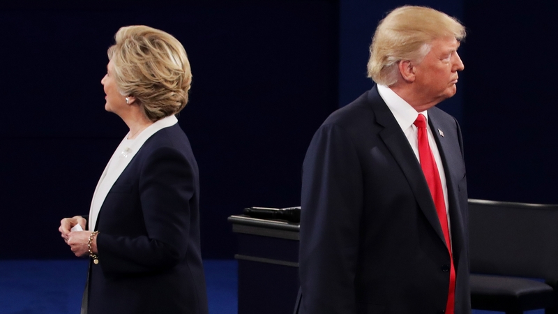 Hillary Clinton will go head to head with Donald Trump on 8 November for the US presidency