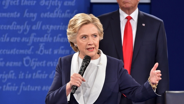 Clinton vows to investigate Russia for war crimes