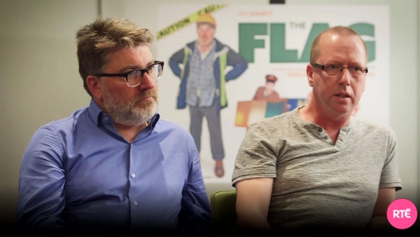 Pat Shortt and Declan Recks on The Flag