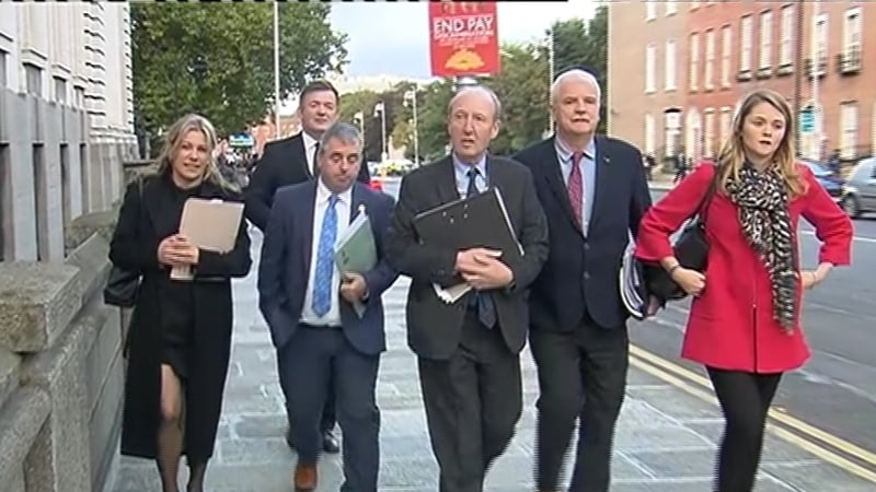 Independent Alliance TDs arrive for talks