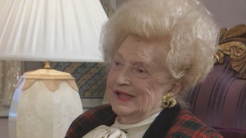 With the week that's in it, in US politics, we couldn't resist bringing you back to the interview where Bibi Baskin traveled to Trump's Hotel in Atlantic City to meet his mother Mary. Oh and that hair runs in that family. PS: Mum wins.