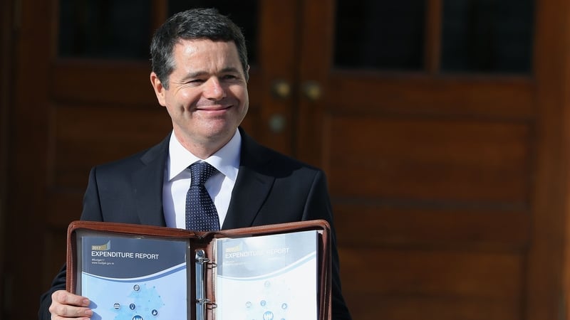 Public Expenditure and Reform Minister Paschal Donohoe says spending priorities are the staging post in the first of at least three budgets
