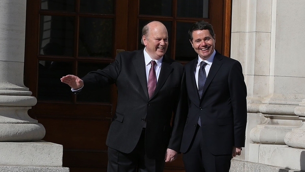 Ministers Michael Noonan and Paschal Donohoe presented Budget 2017