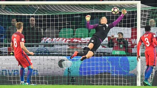 Joe Hart makes a save