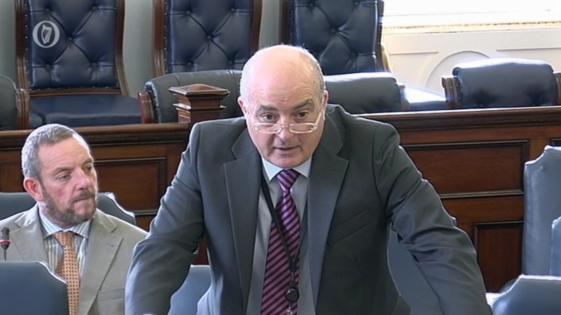 FG Senator Paddy Burke said the GAA 'discriminated' against the Seanad on the issue of All Ireland tickets
