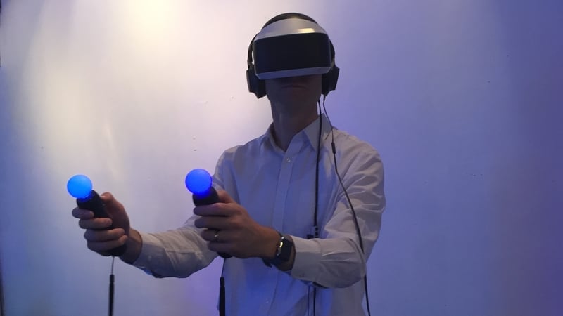 Virtual reality is now a real consumer product according to Sony