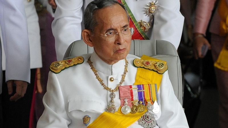 Bhumibol Adulyadej was the world's longest serving monarch before his death