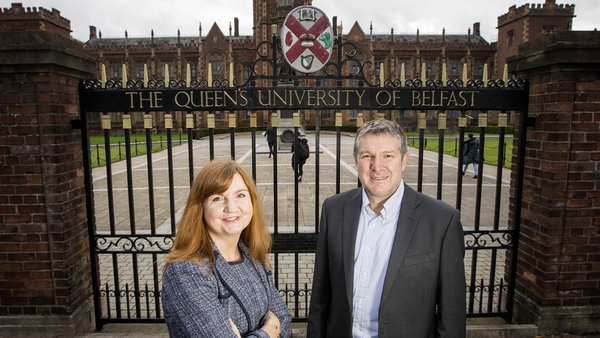 Jayne Brady, from Kernel Capital and Dr Bob Pollard, CEO of Causeway Sensors.