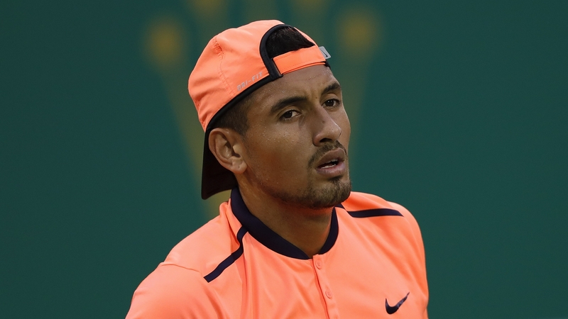 Kyrgios has been punished for 'tanking' in Shanghai