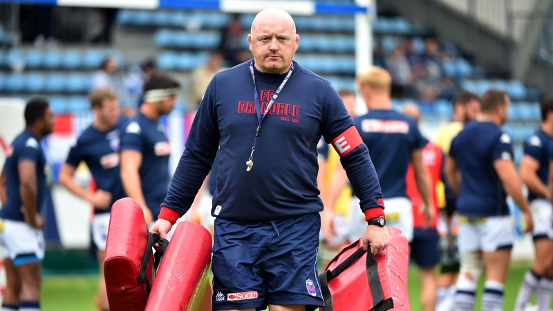 Grenoble coach Bernard Jackman