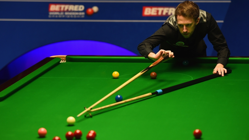 Trump defeated John Higgins in the English Open quarter-final