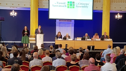 The Taoiseach thanked the assembly members for their personal committment