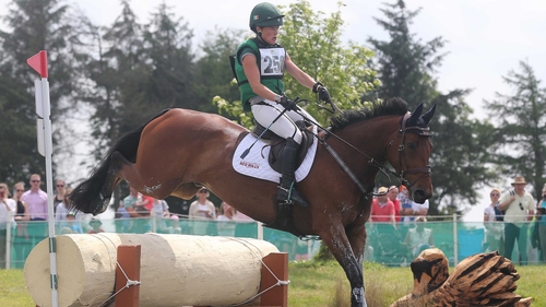 Camilla Speirs leads the Irish challenge