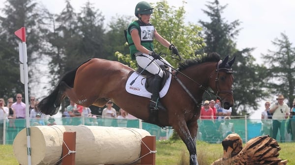 Camilla Speirs leads the Irish challenge
